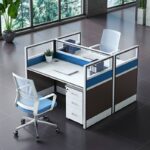 2 Way Workstation (Brilliant Blue. Aromatic White Blend)